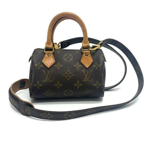 Authentic Louis Vuitton Monogram HL Mini Sac Speedy